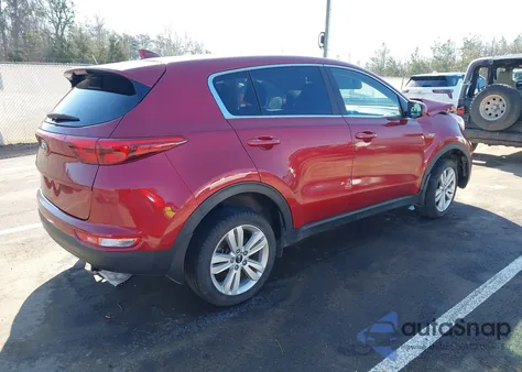 2017 Kia Sportage Lx z USA, uszkodzony, nr VIN KNDPMCAC2H7243342